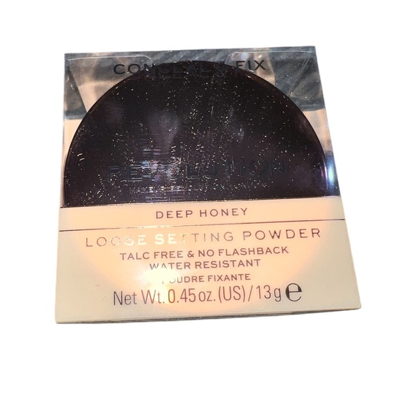 Revolution Conceal and Fix loose setting powder DEEP HONEY - Picture 2 of 3